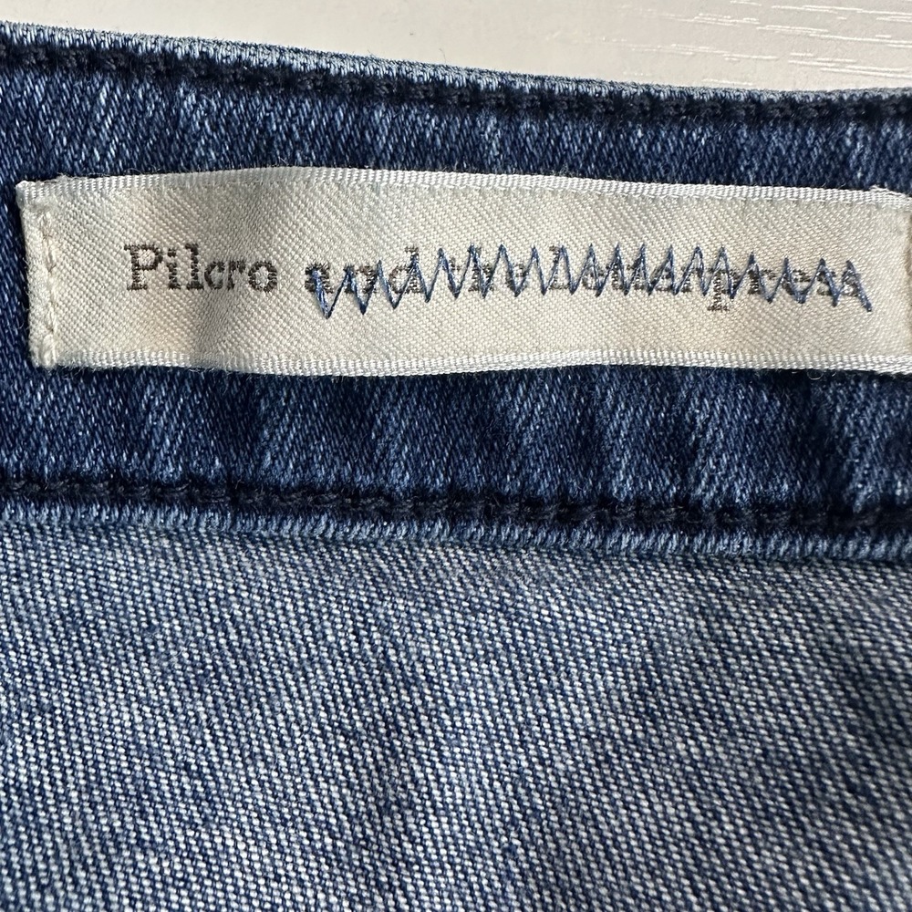 Anthropologie Pilcro And The Letterpress Stet Flare Jeans Size 30 - Picture 6 of 9